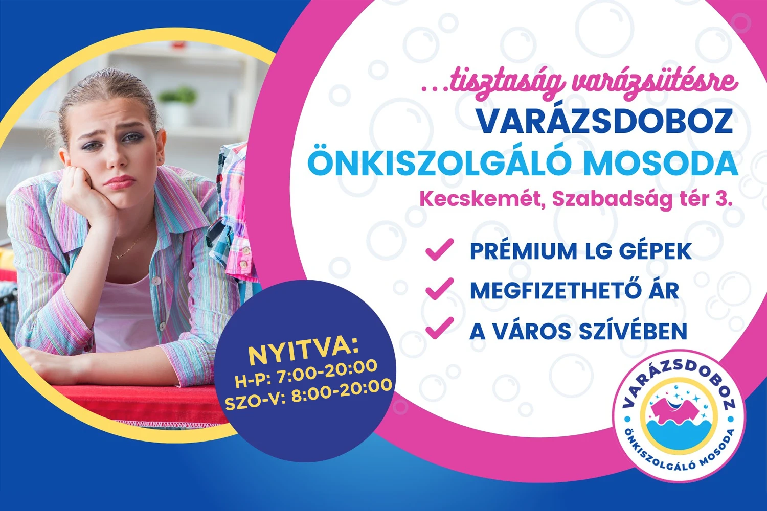 Varázsdoboz - Önkiszolgáló mosoda