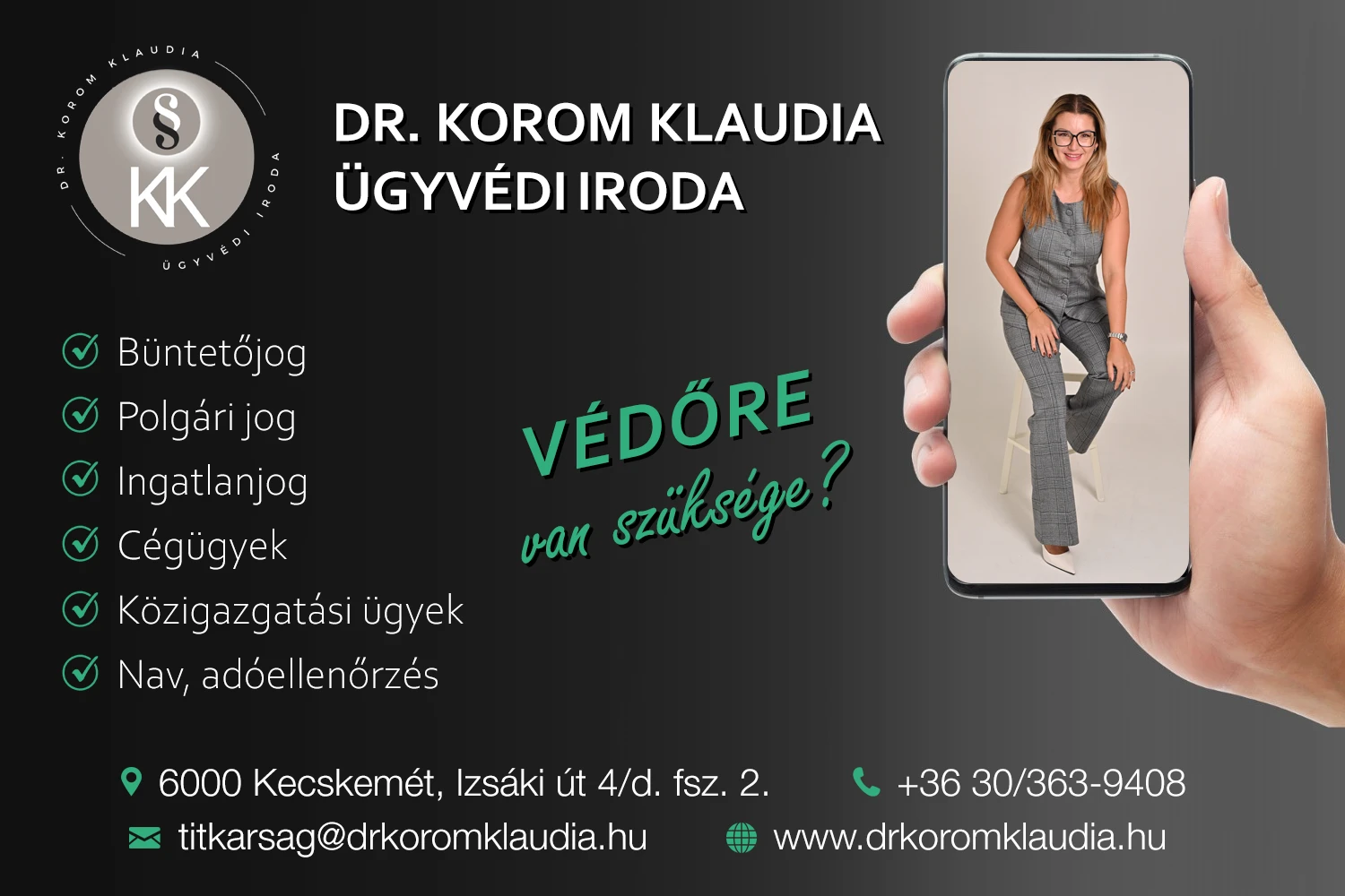 Dr. Korom Klaudia - Ügyvédi Iroda